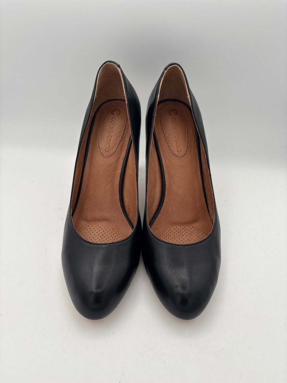 Women’s Corso Como Size 8.5 Black Leather Pumps